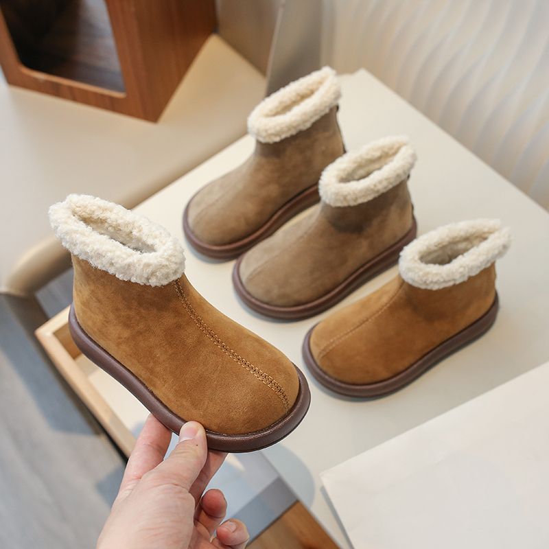 Kids Outdoor Zipline - Çocuklar için Yüksek Bilekli Kışlık Kar