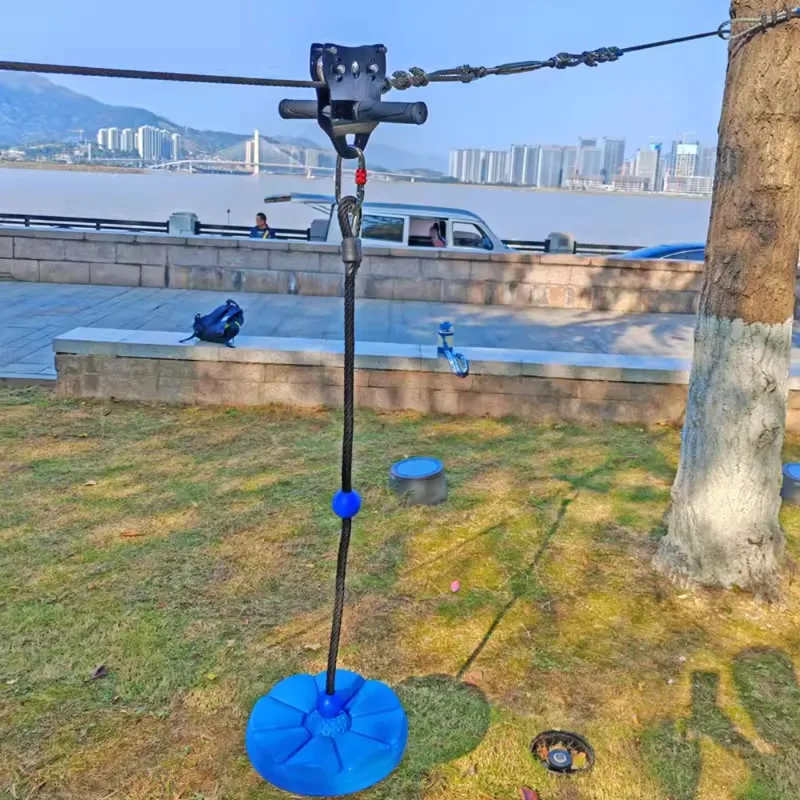 Kids Outdoor Zipline - Çocuklar İçin Açık Hava Zipline Kaydırağı,