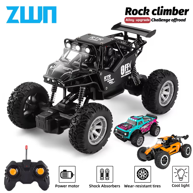 Kids Outdoor Dirt Toys - ZWN 1:16/1:20 2.4G Model RC Araba