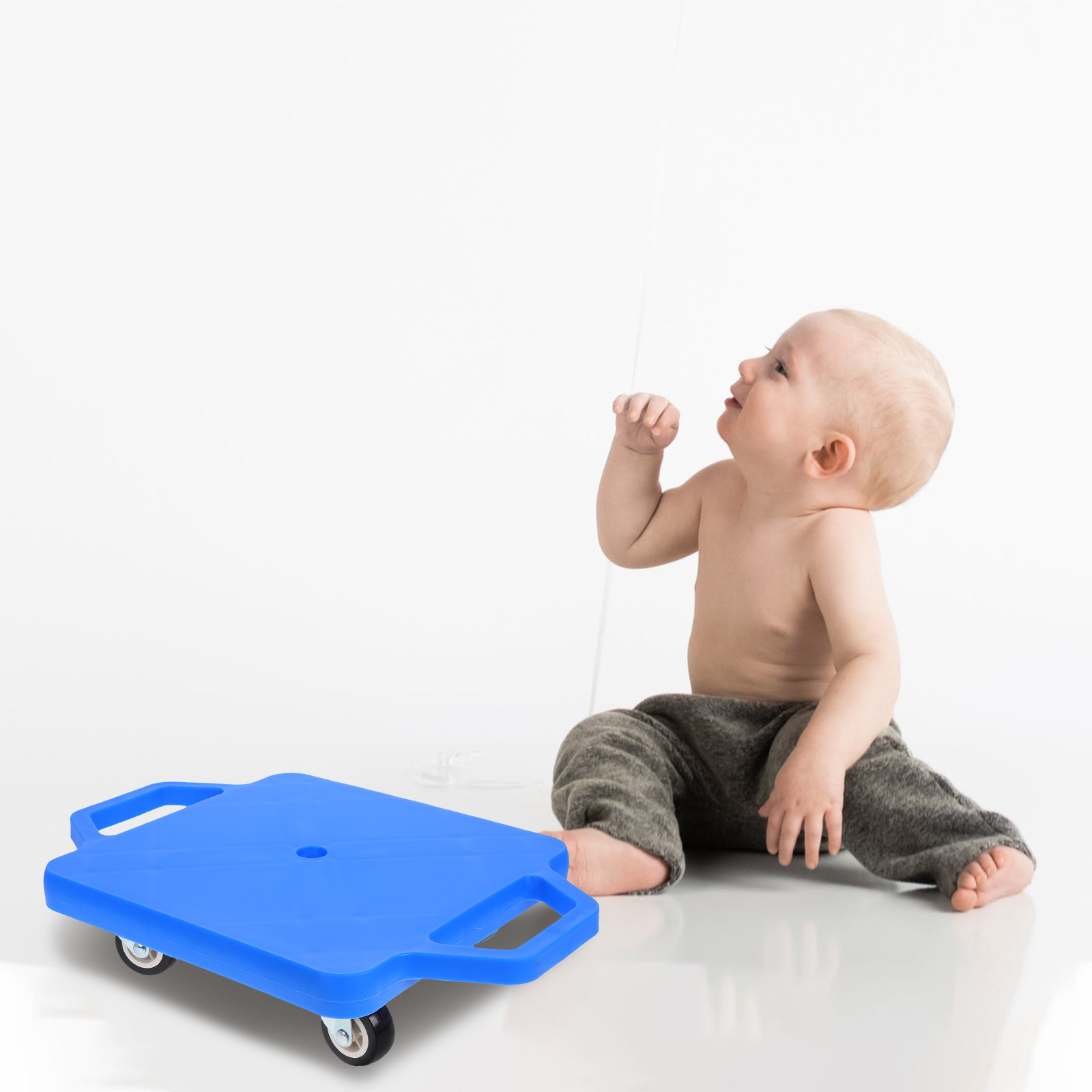 Kids Outdoor Play - Duyusal Eğitim Çocuk Plastik Oturma Scooter