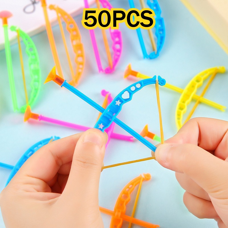 Kids Outdoor Easter Gifts - 50 adet renkli Mini plastik enayi