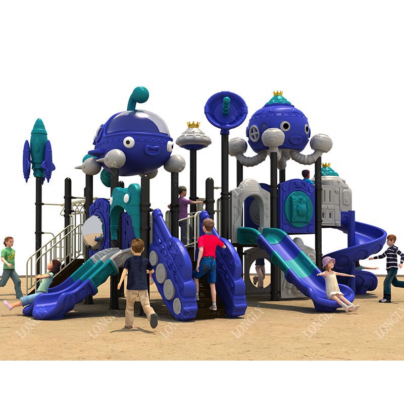 Kids Outdoor Monkey Bars - 114mm Çocuk Plastik Oyun Alanı Ekipmanları