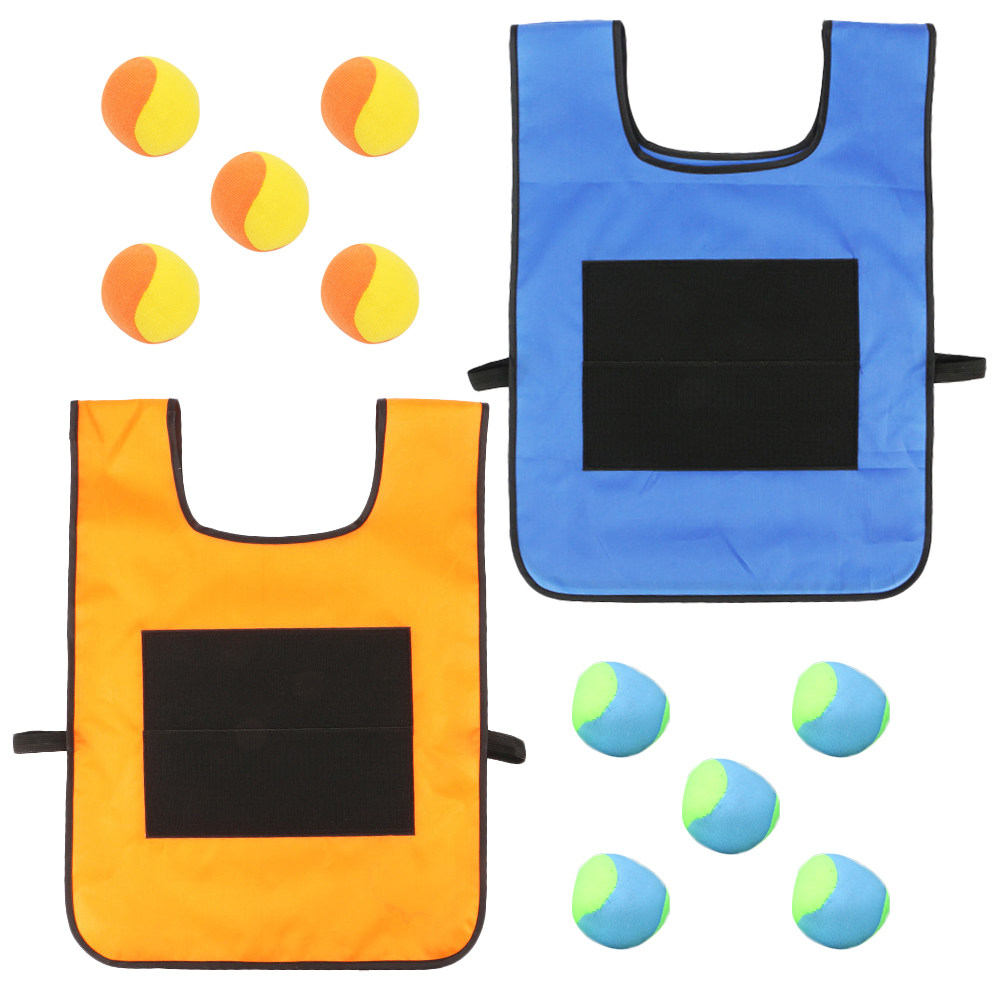 Kids Outdoor Play - 2 Set Çocuk Yapışkan Top Yeleği