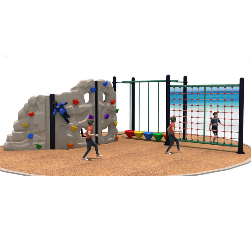 Kids Outdoor Climbing Wall - İndirimli Açık Hava Plastik Çocuk Tırmanma