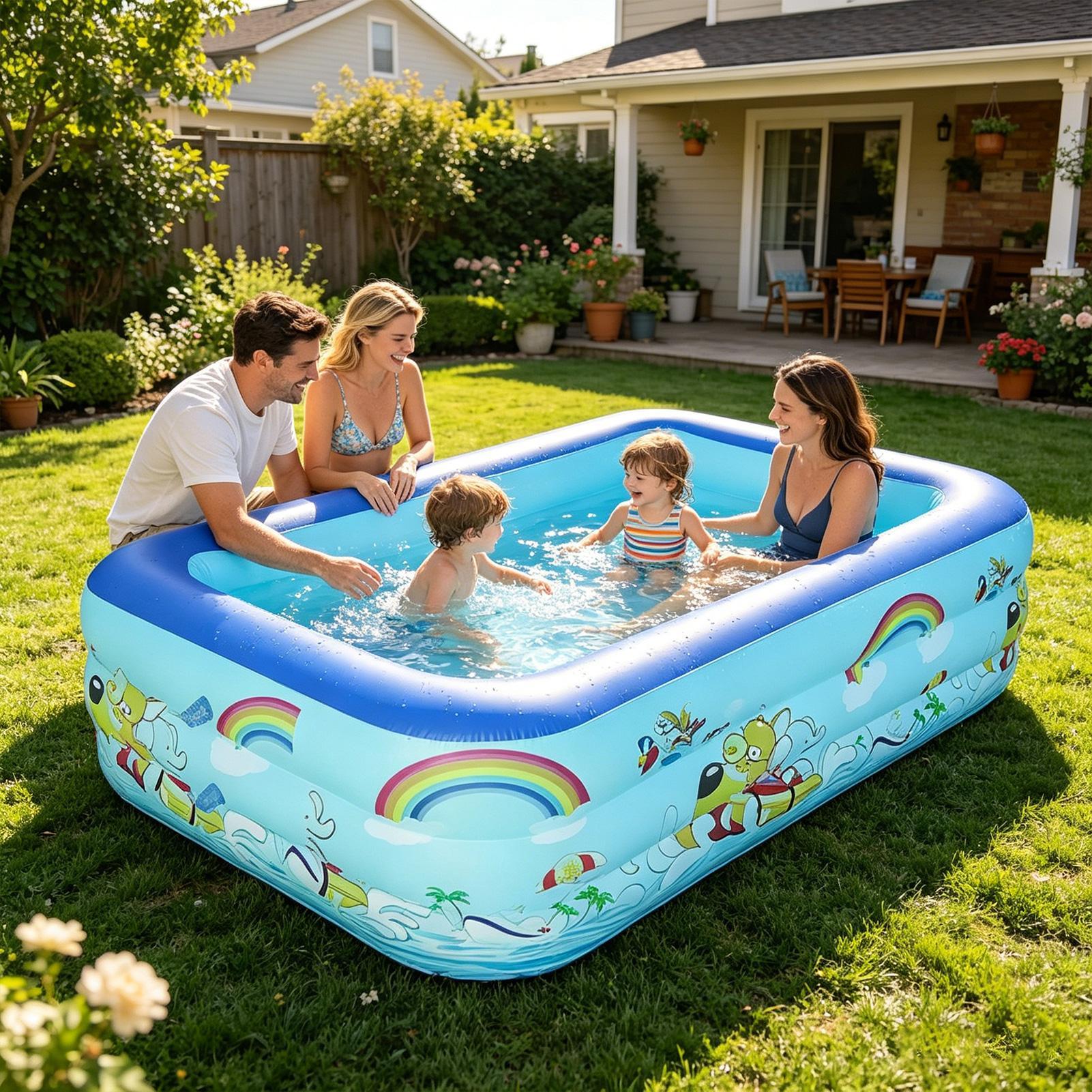 Çocuk Yüzme Havuzu Şişme Oyunc - Kids Outdoor Garden incelemesi ve fiyatı