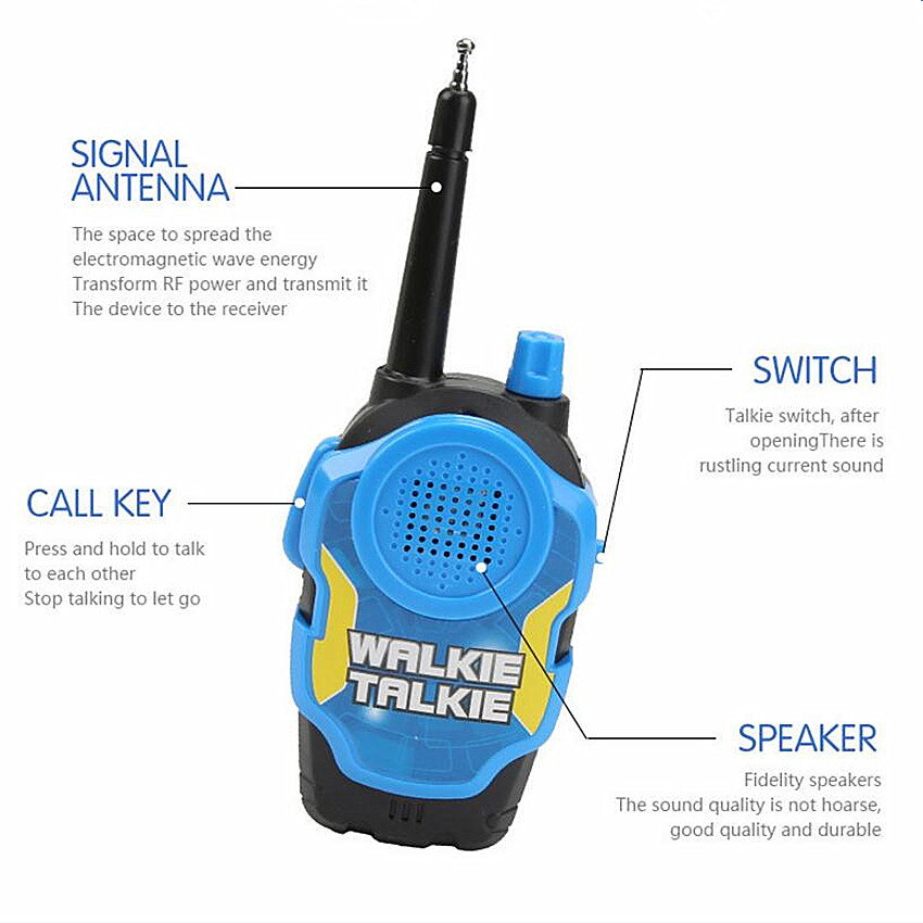 2 adet 50M oyuncak telsiz Mini - Kids Outdoor Education incelemesi ve fiyatı