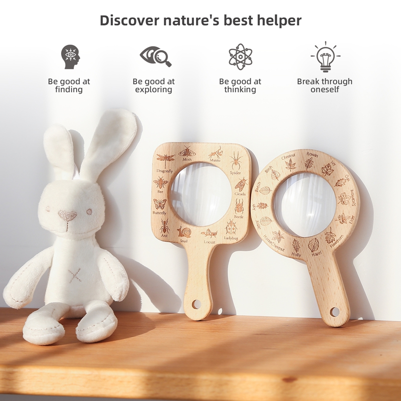 Ahşap Büyüteç Seti Hayvan Bitk - Kids Outdoor Education incelemesi ve fiyatı