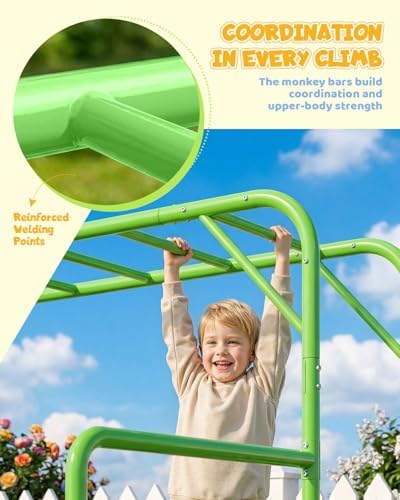 Açık Hava Maymun Bar Seti, Tır - Kids Outdoor Monkey Bars incelemesi ve fiyatı
