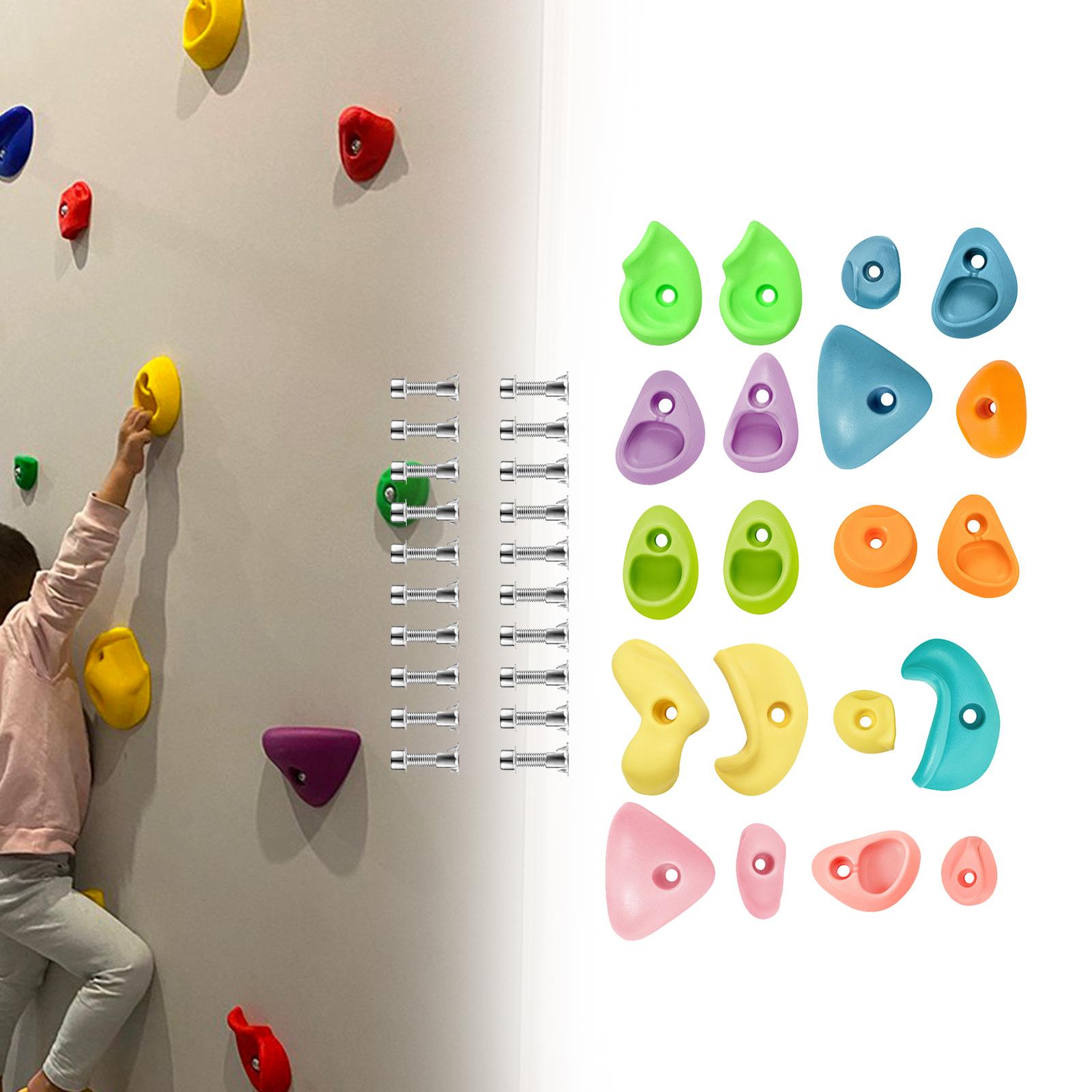 Kaya Tırmanışı Tutucuları Kaym - Kids Outdoor Climbing Wall incelemesi ve fiyatı