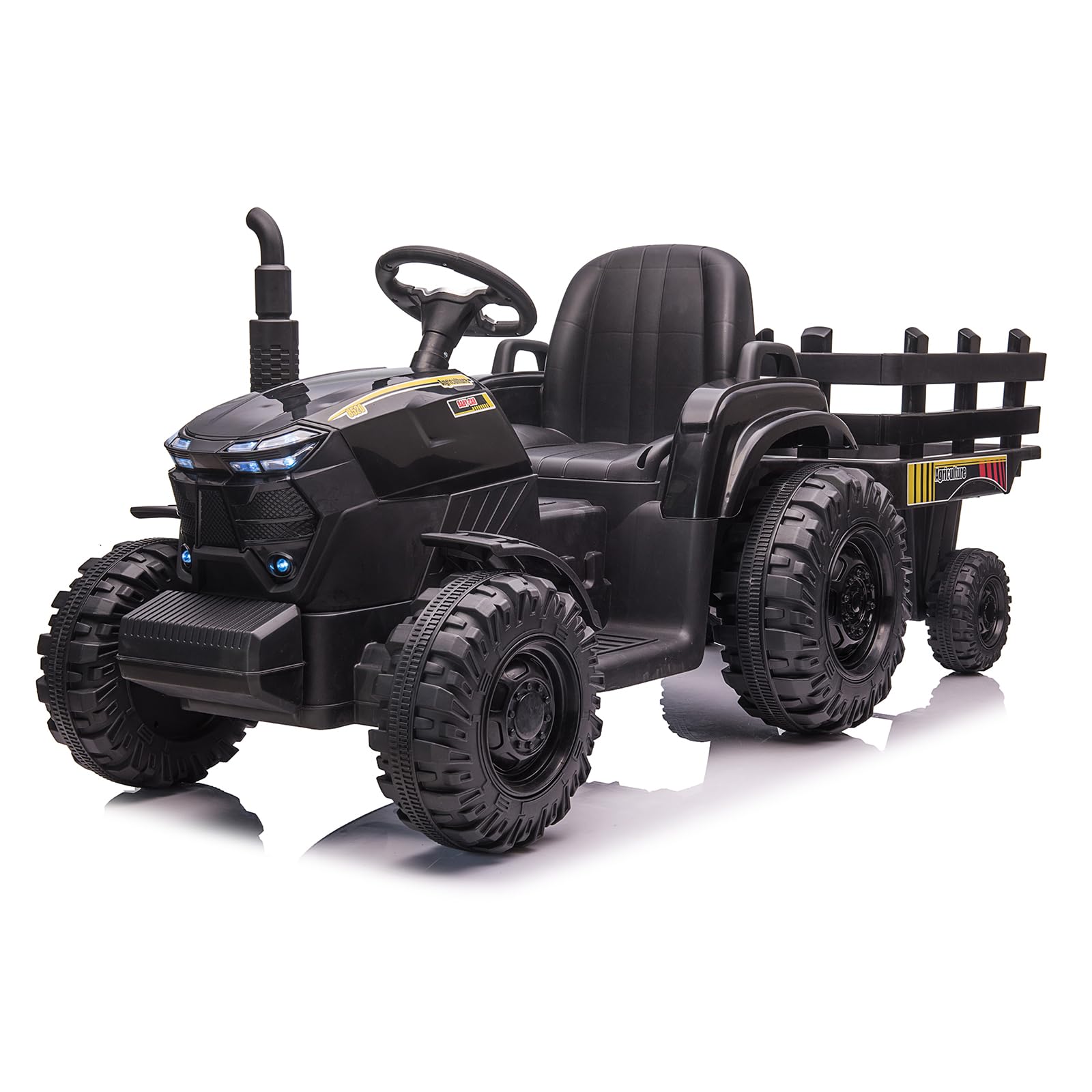 12V Çocuklar İçin Römorklu Tra - Kids Outdoor Ride On incelemesi ve fiyatı