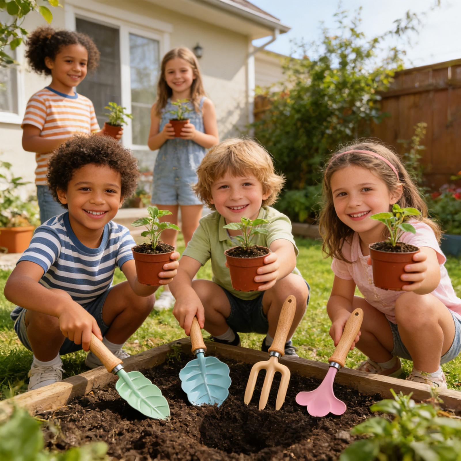Çocuklar için bahçe seti 4 par - Kids Outdoor Garden incelemesi ve fiyatı