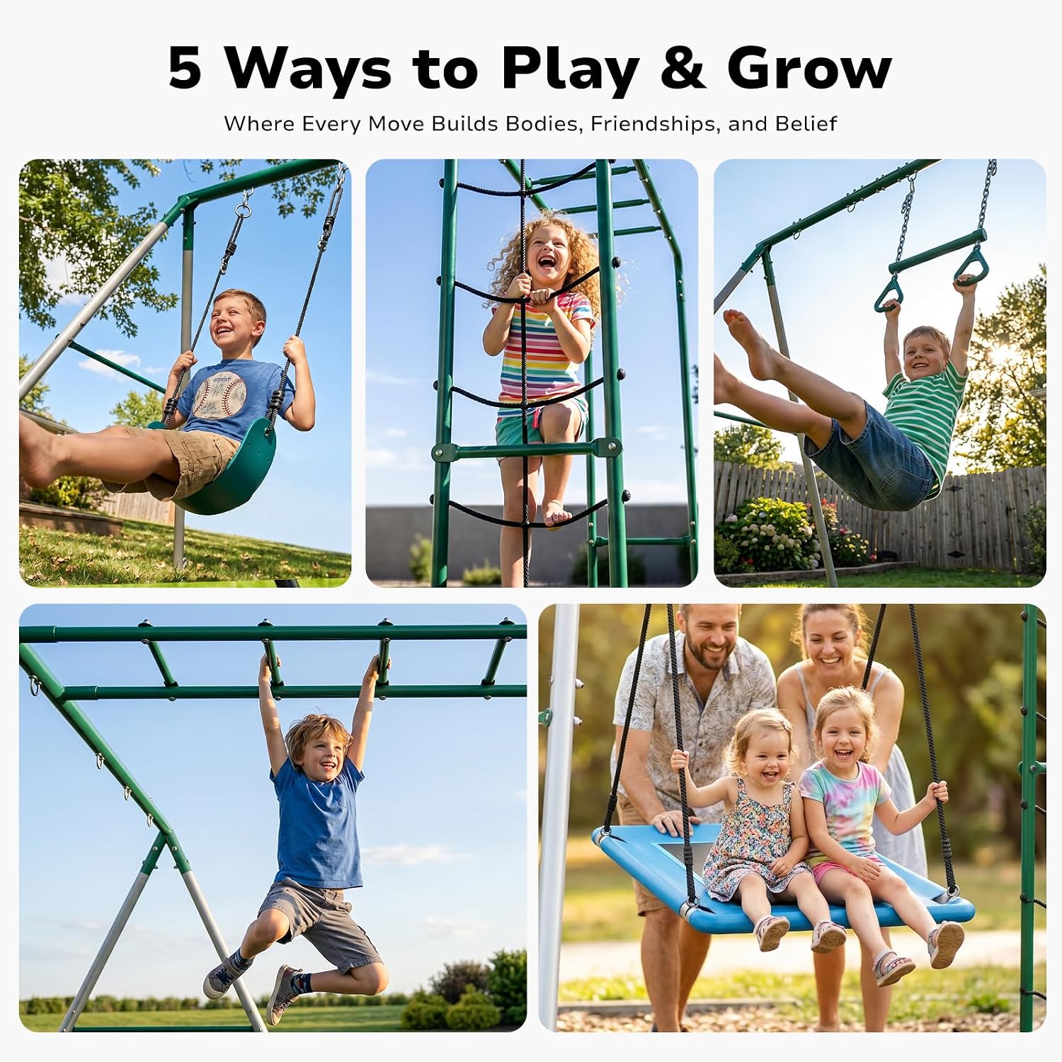 Maymun Çubuklu Arka Bahçe Salı - Kids Outdoor Monkey Bars incelemesi ve fiyatı