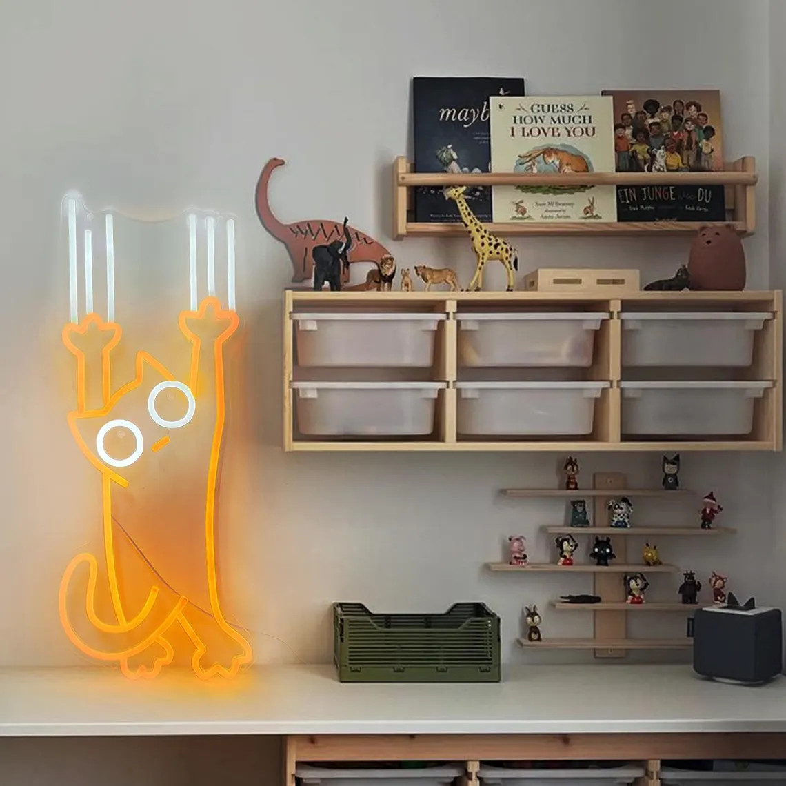 Tırmanan Kedi Neon Tabelası, Ö - Kids Outdoor Climbing Wall incelemesi ve fiyatı