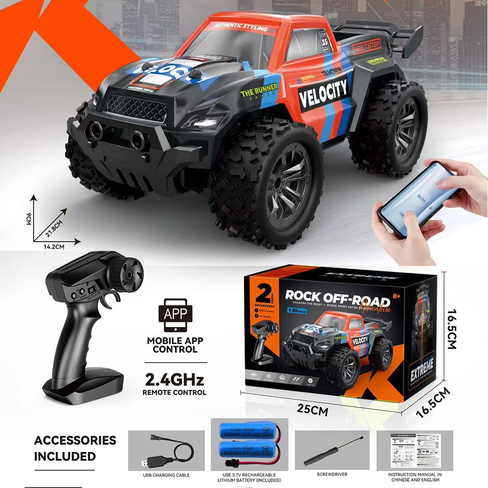 1:20 RC Pikap Canavar Kamyon Y - Kids Outdoor Dirt Toys incelemesi ve fiyatı