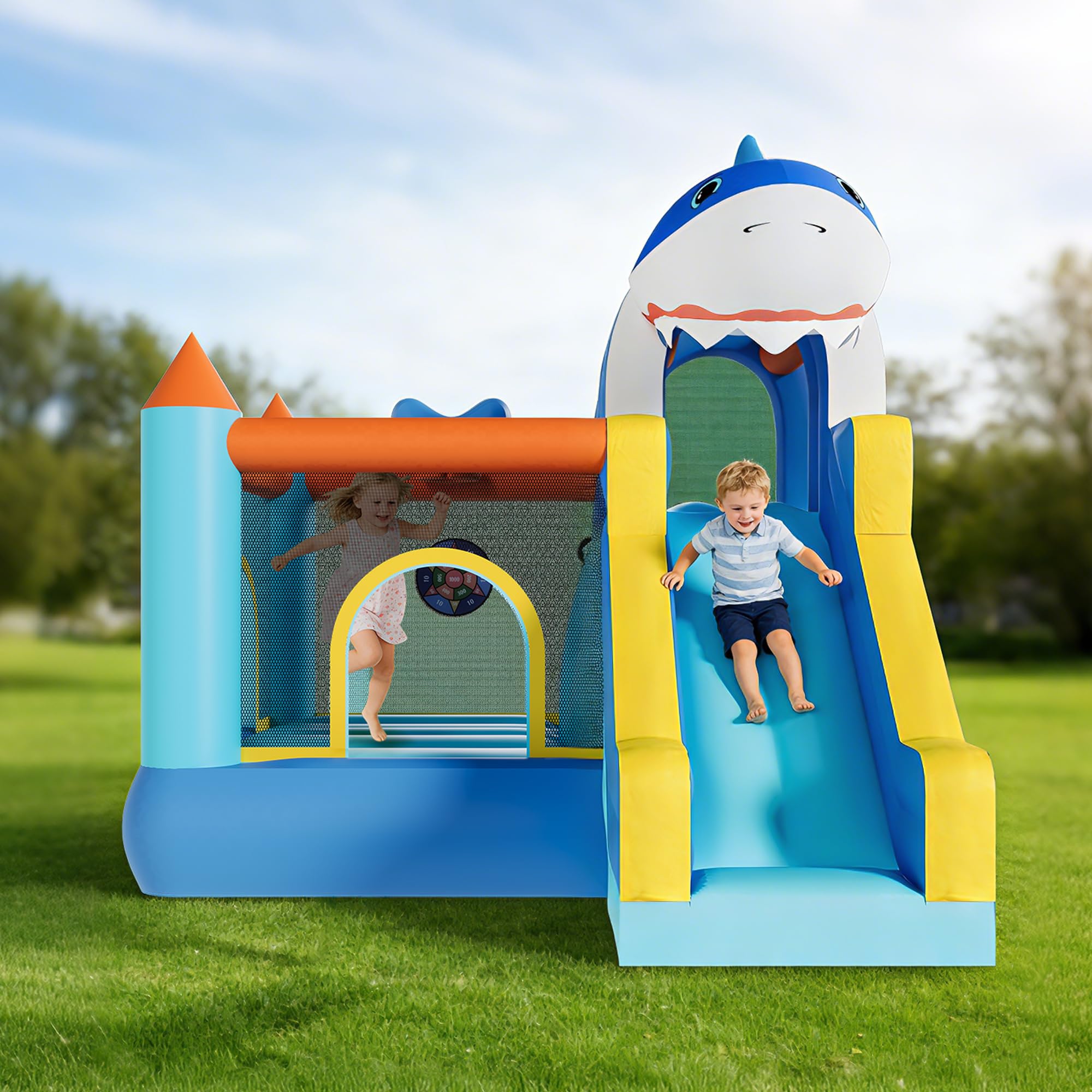 Şişme Oyun Evi Kaydıraklı ve Ü - Kids Outdoor Climbing Wall incelemesi ve fiyatı