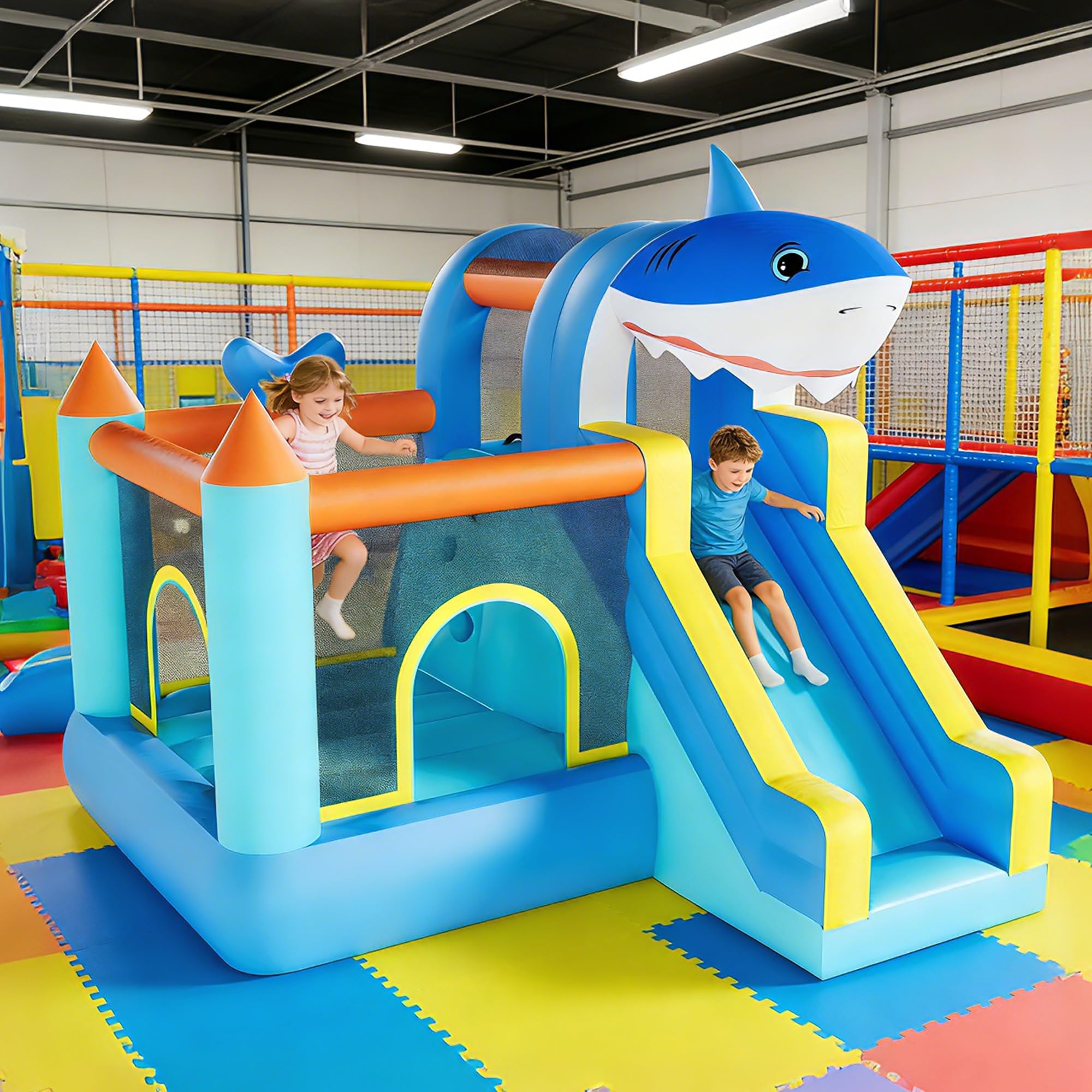 Şişme Oyun Evi Kaydıraklı ve Ü - Kids Outdoor Climbing Wall incelemesi ve fiyatı