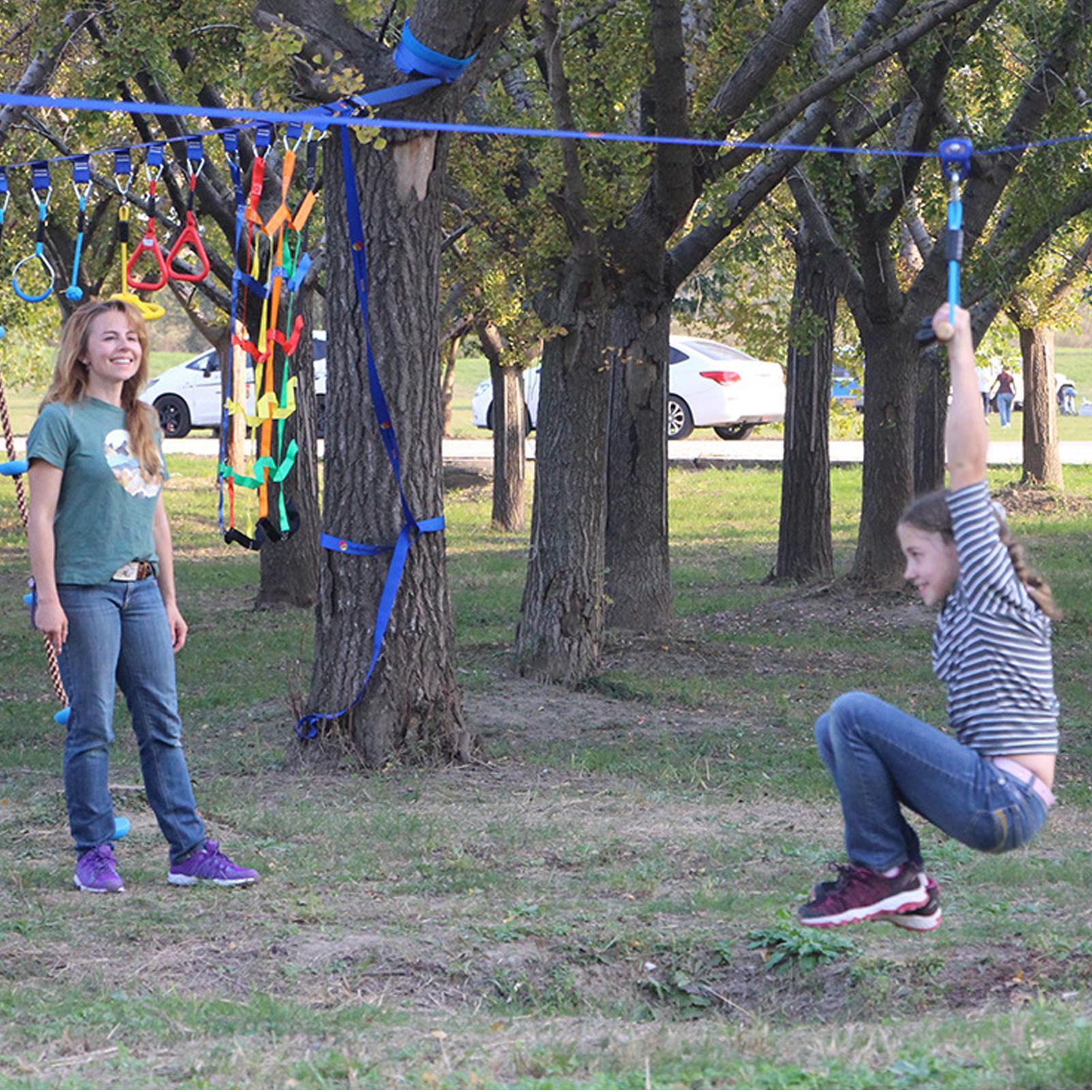 Açık Hava Kasnaklı Zipline Hız - Kids Outdoor Zipline incelemesi ve fiyatı