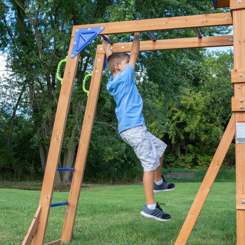 ABD'den Gönderilen Sedir Ağacı - Kids Outdoor Monkey Bars incelemesi ve fiyatı