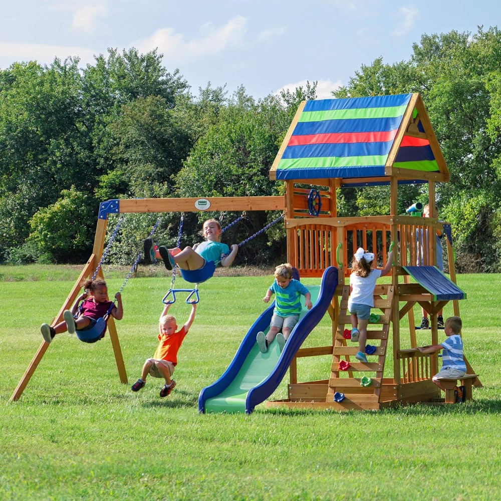ABD'den Gönderilen Sedir Ağacı - Kids Outdoor Monkey Bars incelemesi ve fiyatı