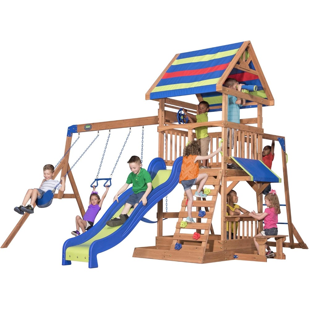 ABD'den Gönderilen Sedir Ağacı - Kids Outdoor Monkey Bars incelemesi ve fiyatı